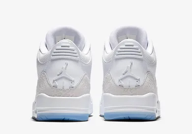 Jordan pure sale white 3