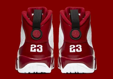 White and red on sale jordan 9 2019