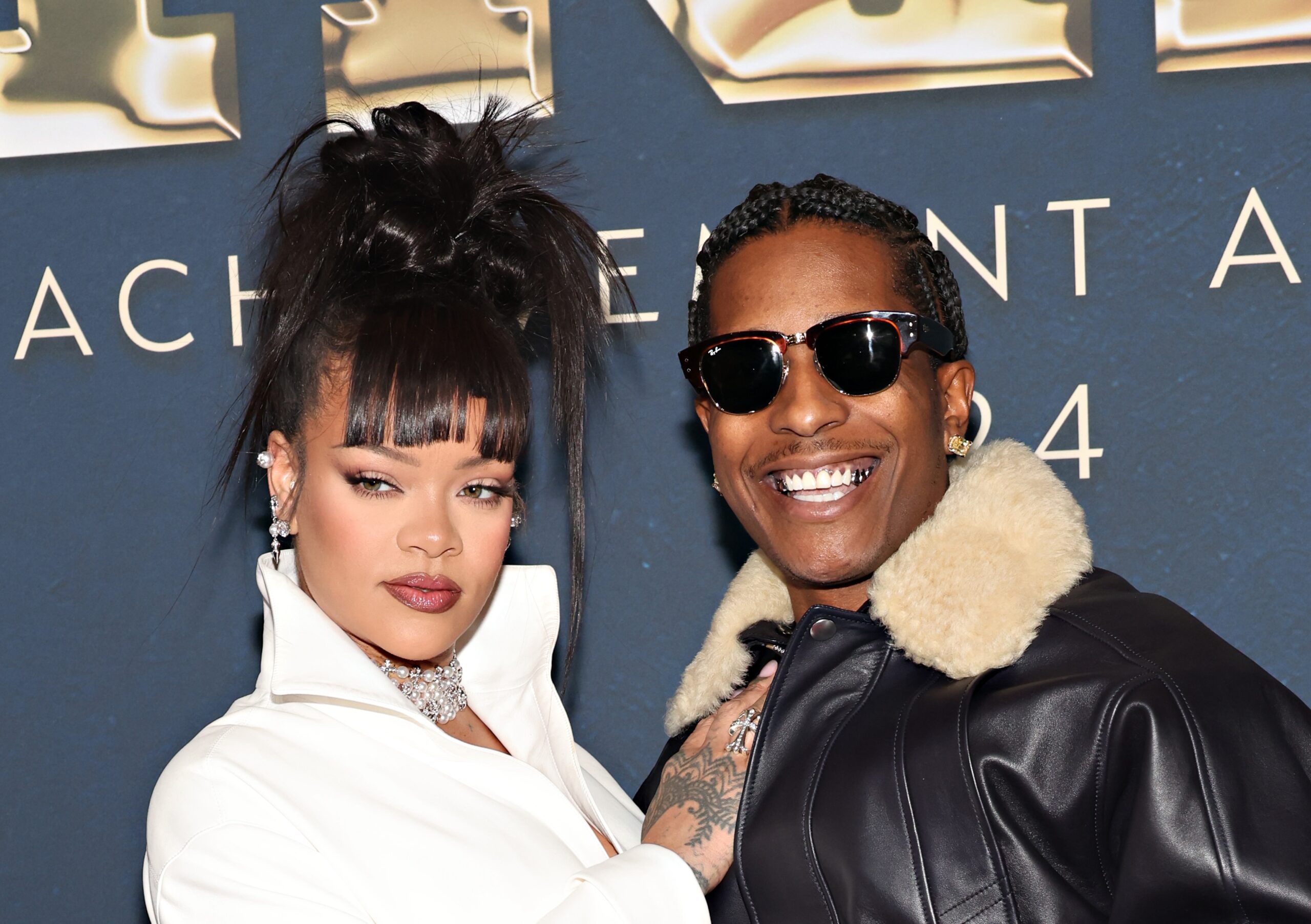 Rihanna & ASAP Rocky Pack On The PDA At NYC Awards Show