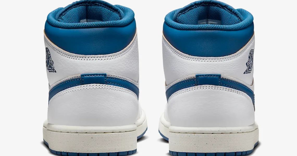 Air Jordan 1 Mid “Industrial Blue” Officially Unveiled