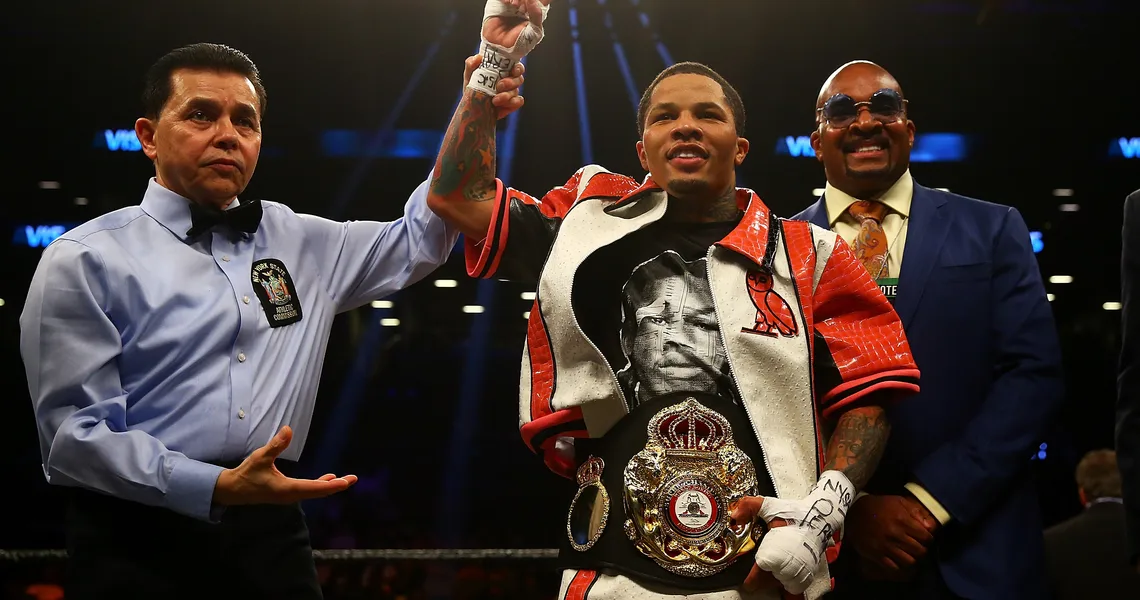 Gervonta Davis Reps Baltimore With Humongous Back Tattoo