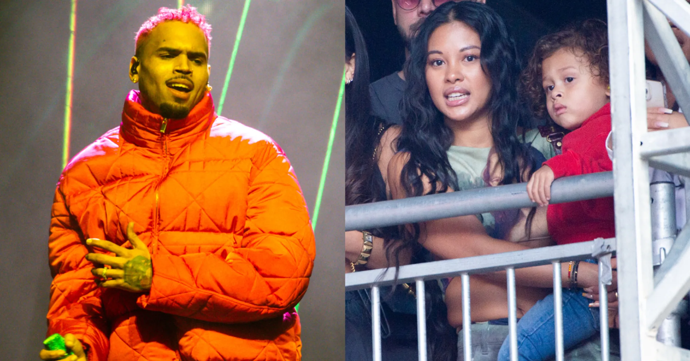 Chris Brown S Baby Mama Ammika Harris Shows Off Their Year Old Son S