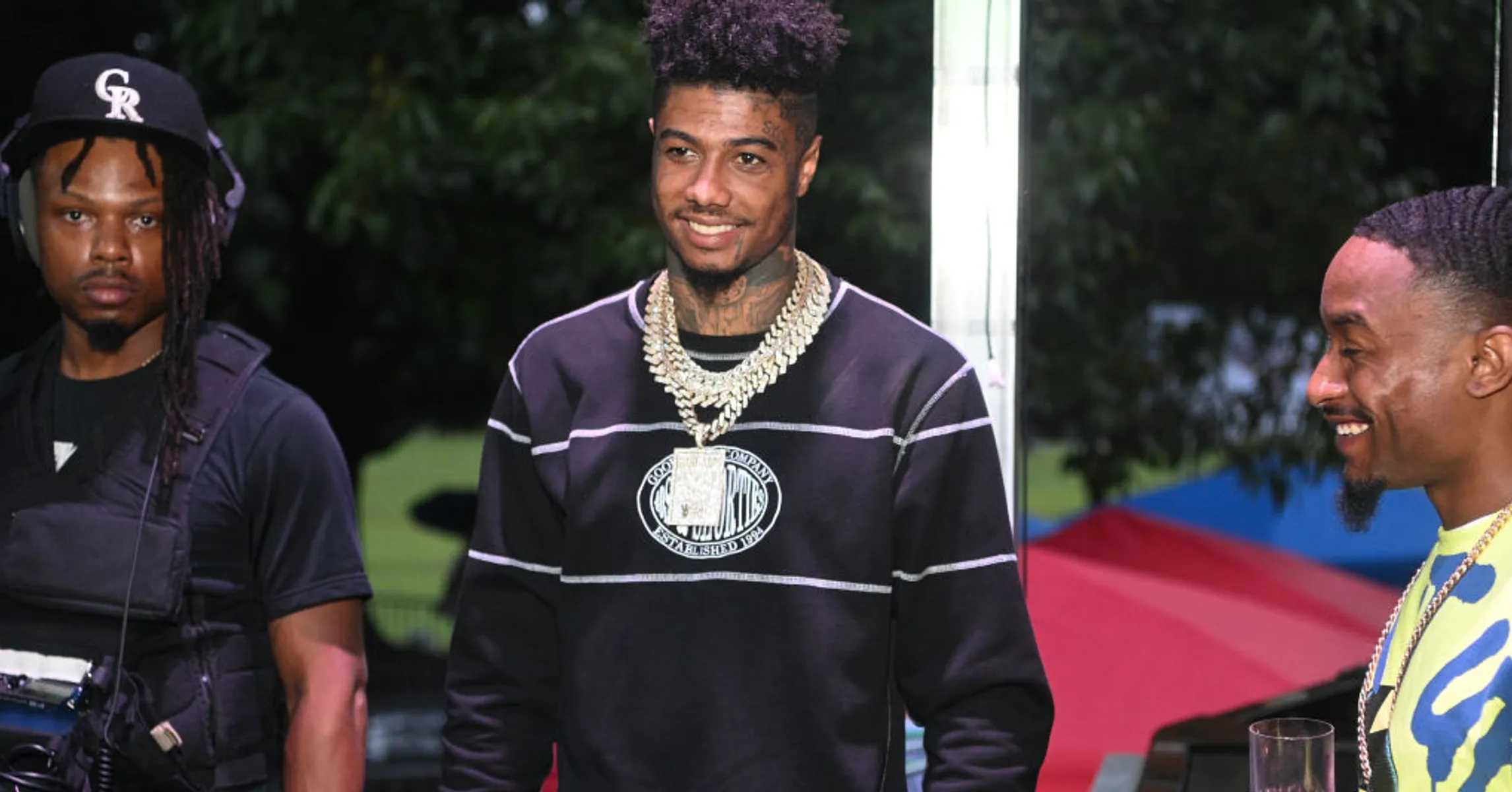 Blueface Surprises Son With Stacks Of Cash: Watch