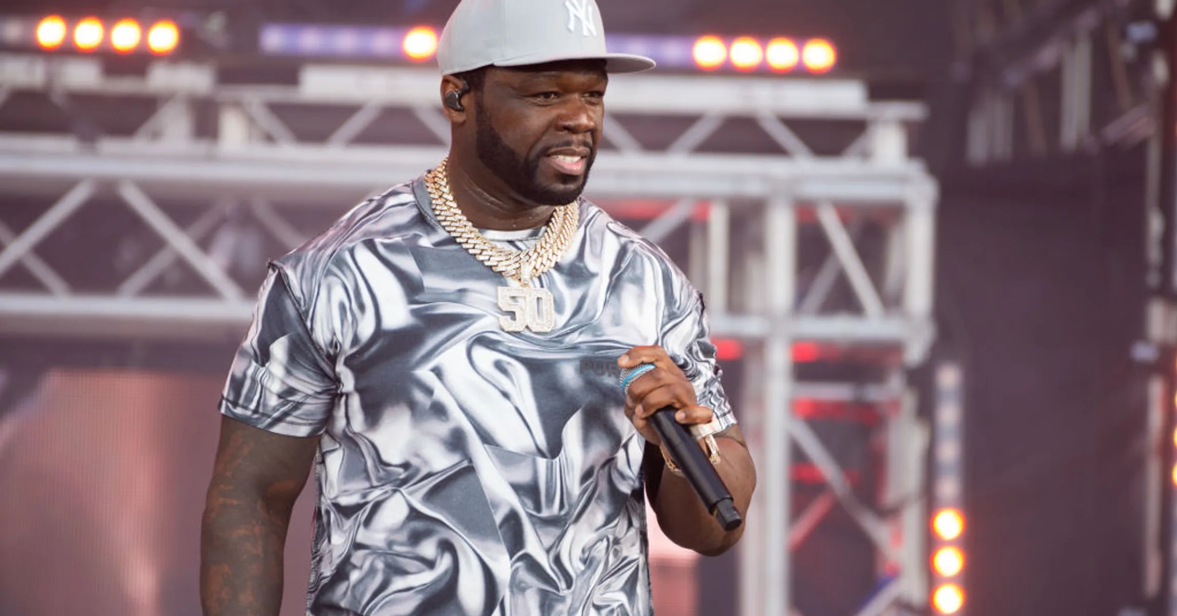 50 Cent Reacts To Photo Of Lil Baby At Michael Rubin's Party: 