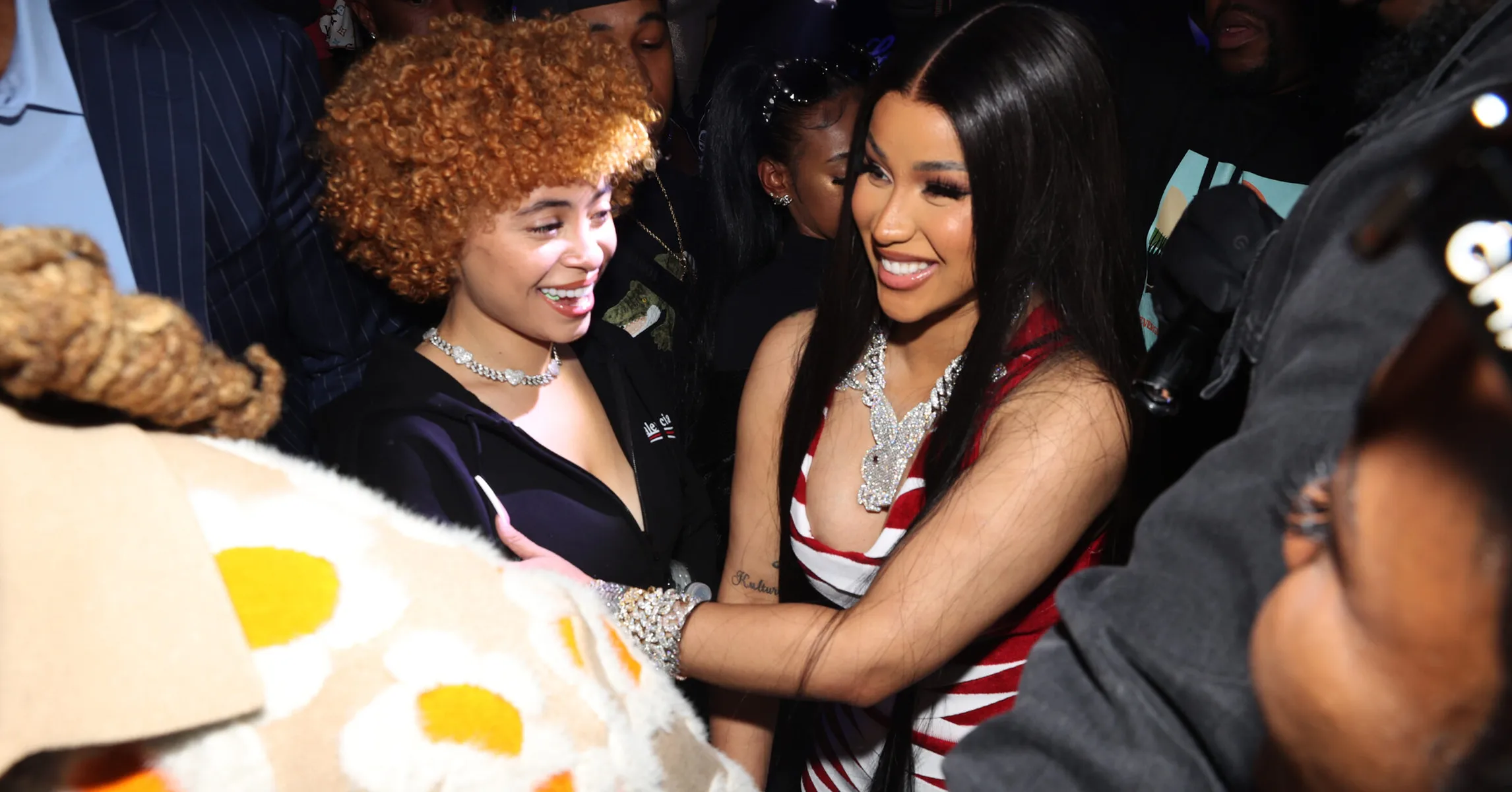 Cardi B And Ice Spice Shut Down Beef Rumors By Sharing Pictures Of Them ...