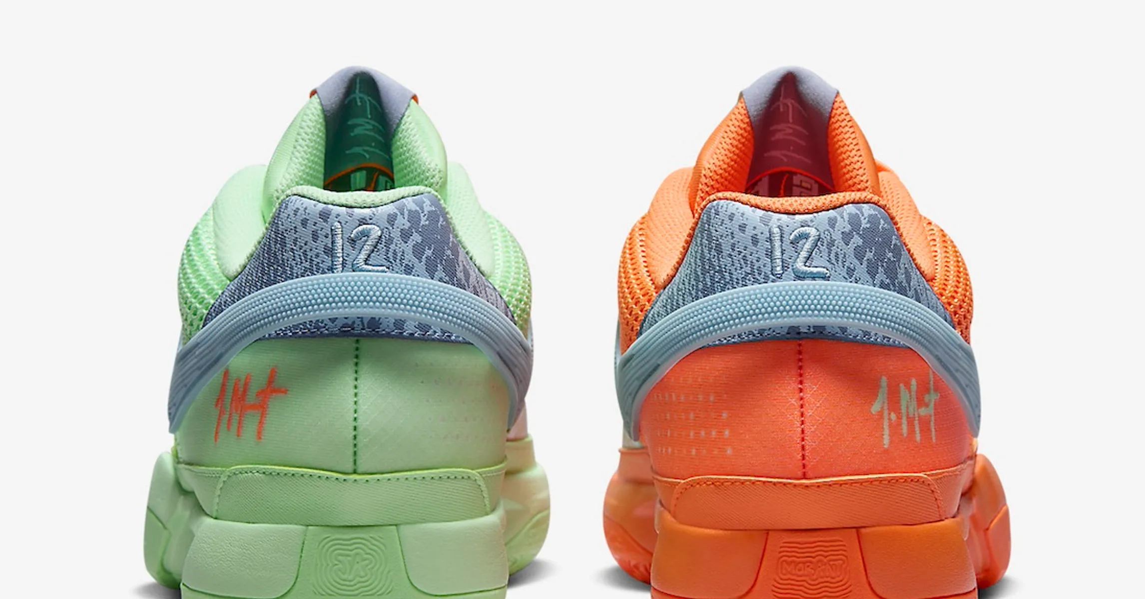 Nike Ja 1 “Bright Mandarin/Vapor Green” Official Photos Revealed