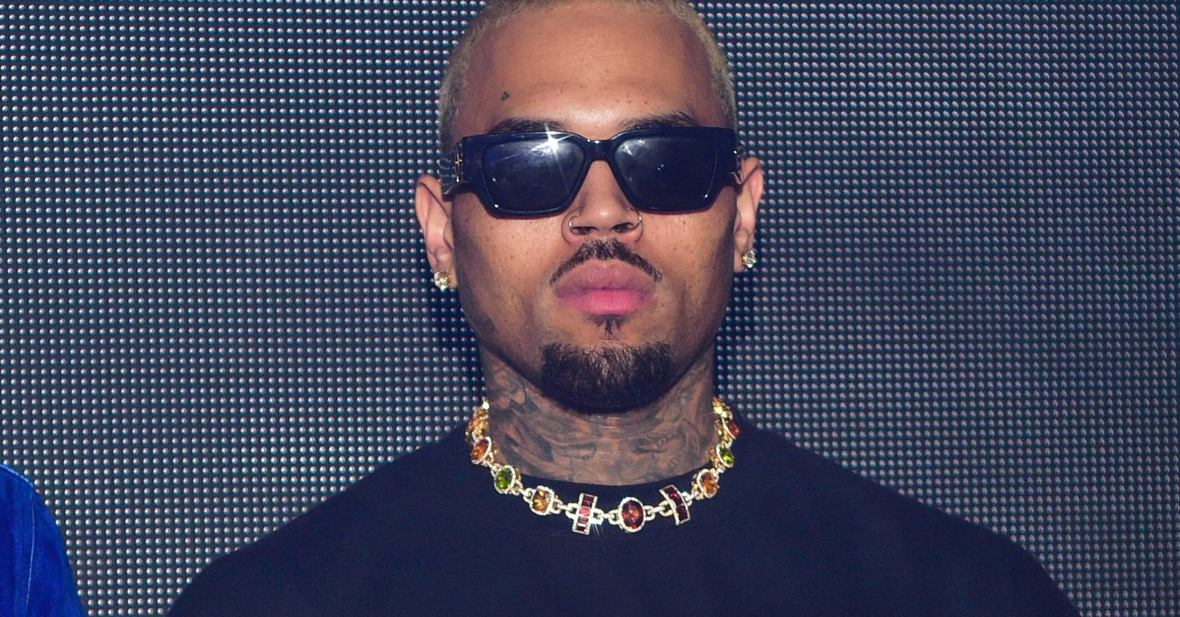 Chris Brown appears frustrated after another set malfunction during his “11:11” tour