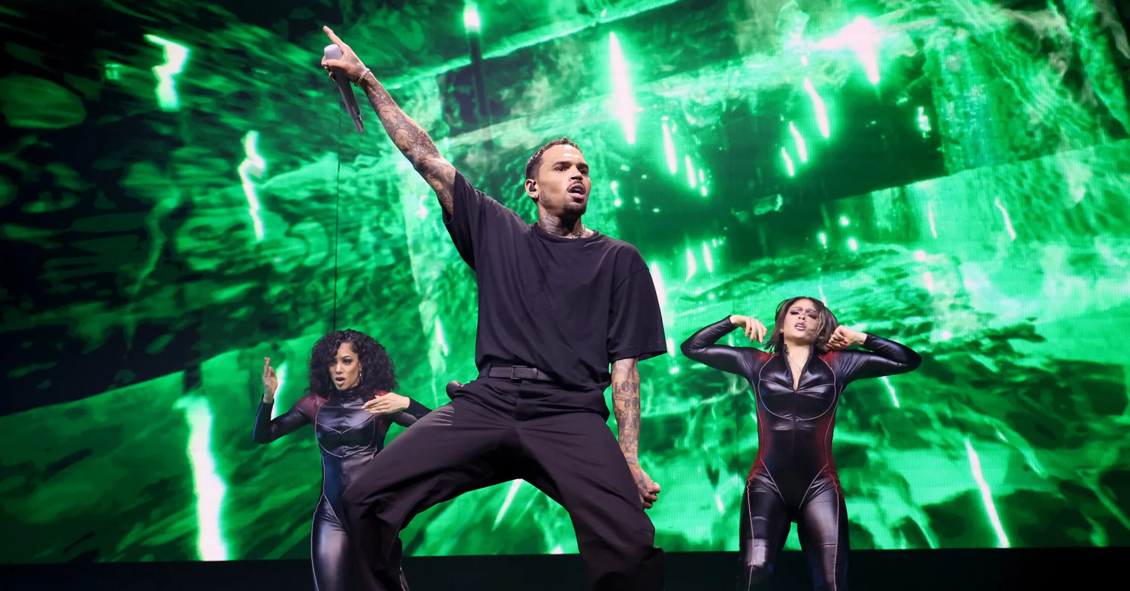 Chris Brown responds to thirsty fans who ask him to strip at his concerts