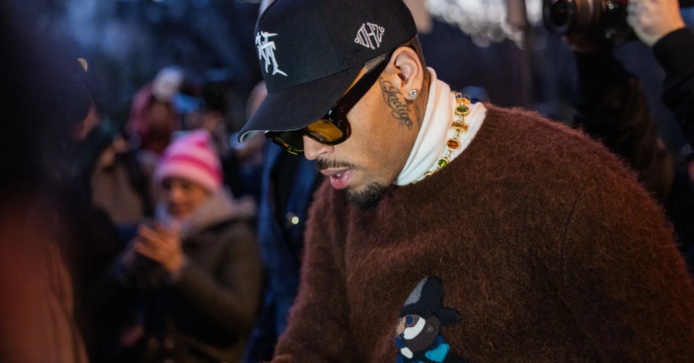 Chris Brown shares videos of an alleged stalker making death threats: Watch