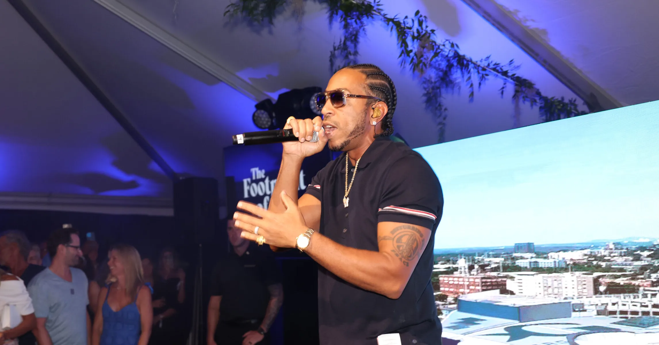 Ludacris informs fans after drinking glacier water: “I feel like Superman”