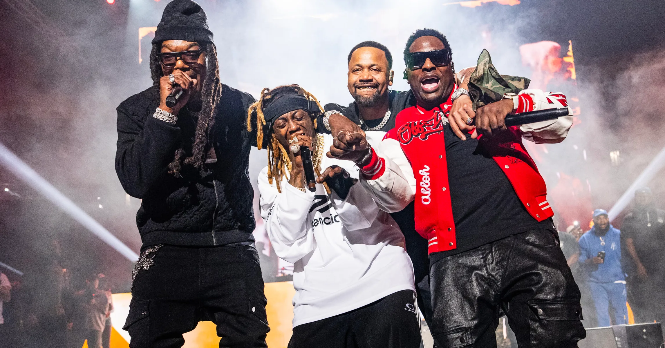 Lil Wayne Reunites The Hot Boys With Stellar Show At Lil Weezyana Festival