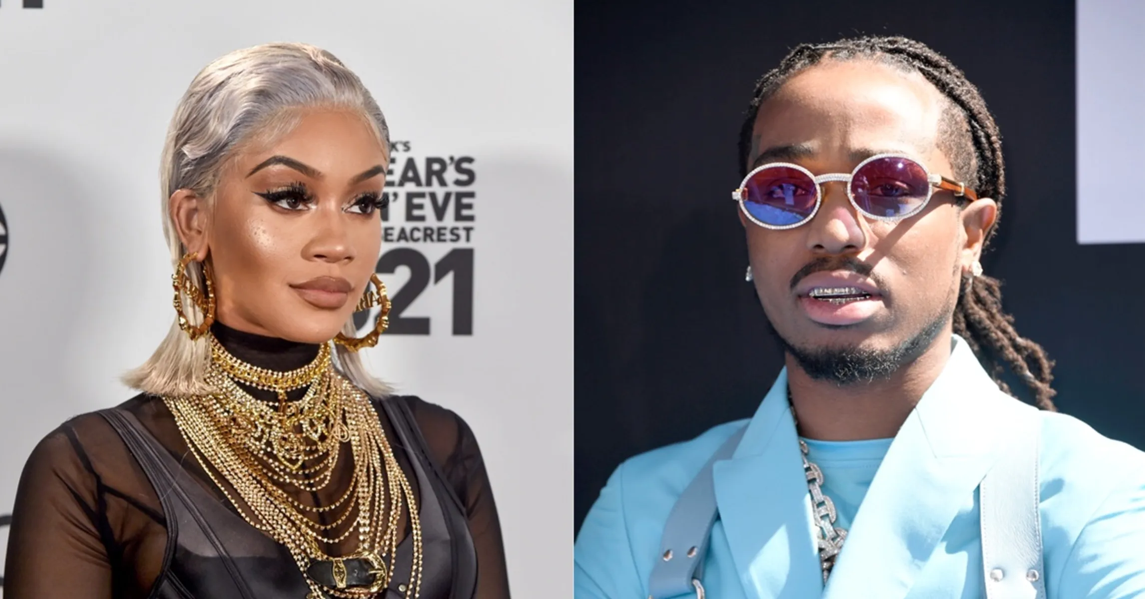 Fans React To Saweetie Cutting Ties With Quavo & Accusing Him Of Cheating