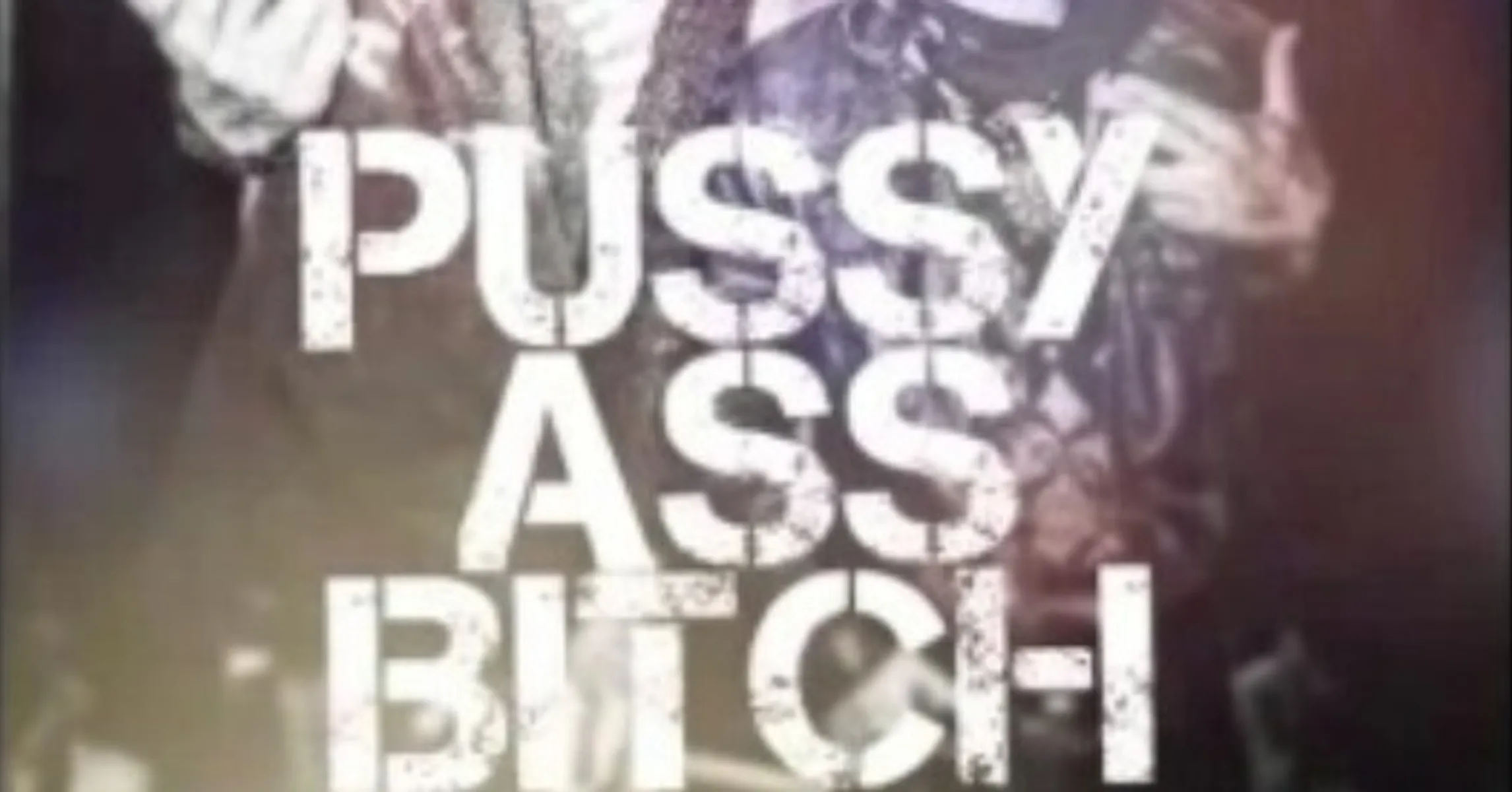 Pussy Ass Bitch