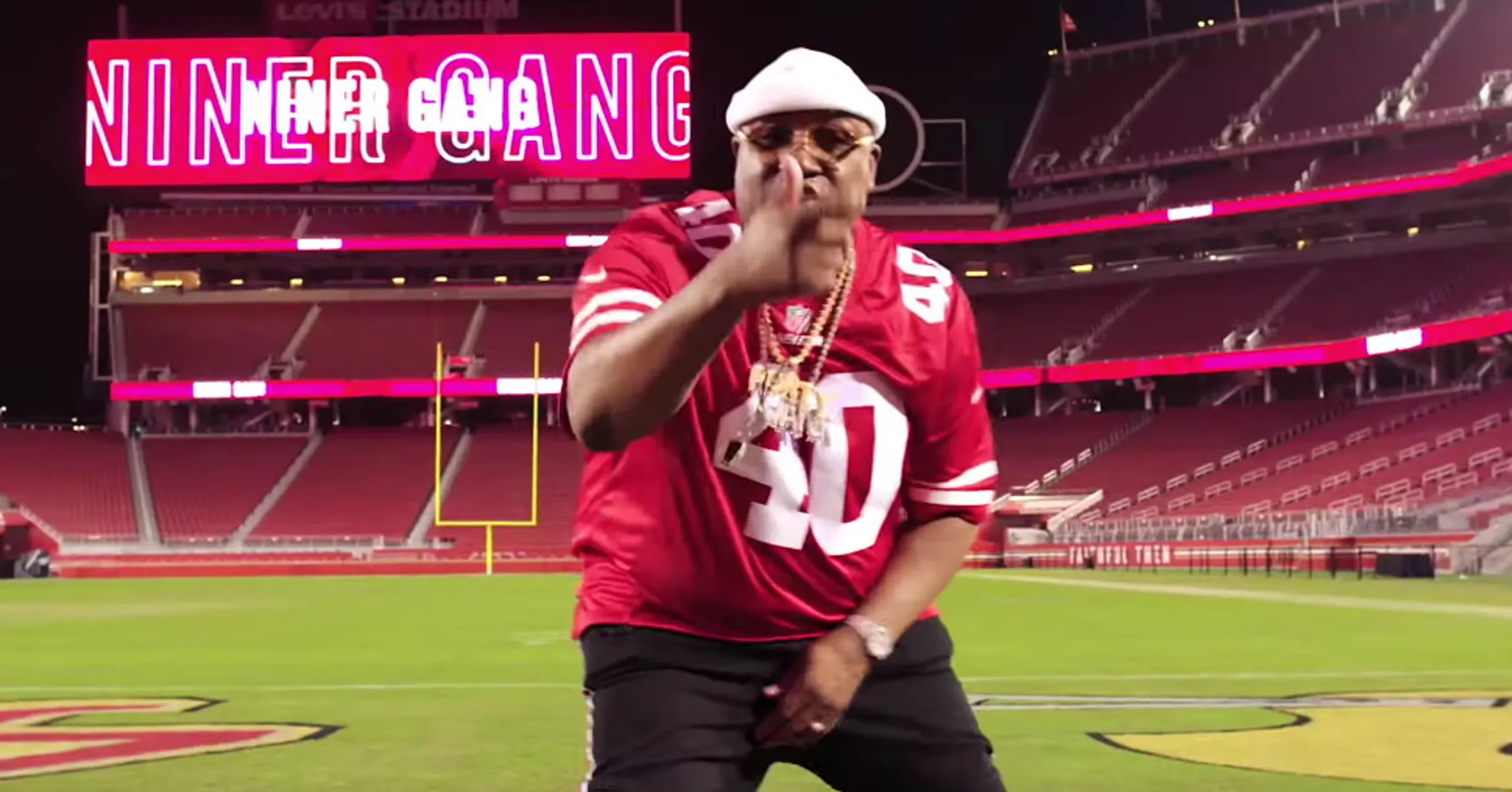 E-40 Reps San Francisco 49ers In Passionate Homage 