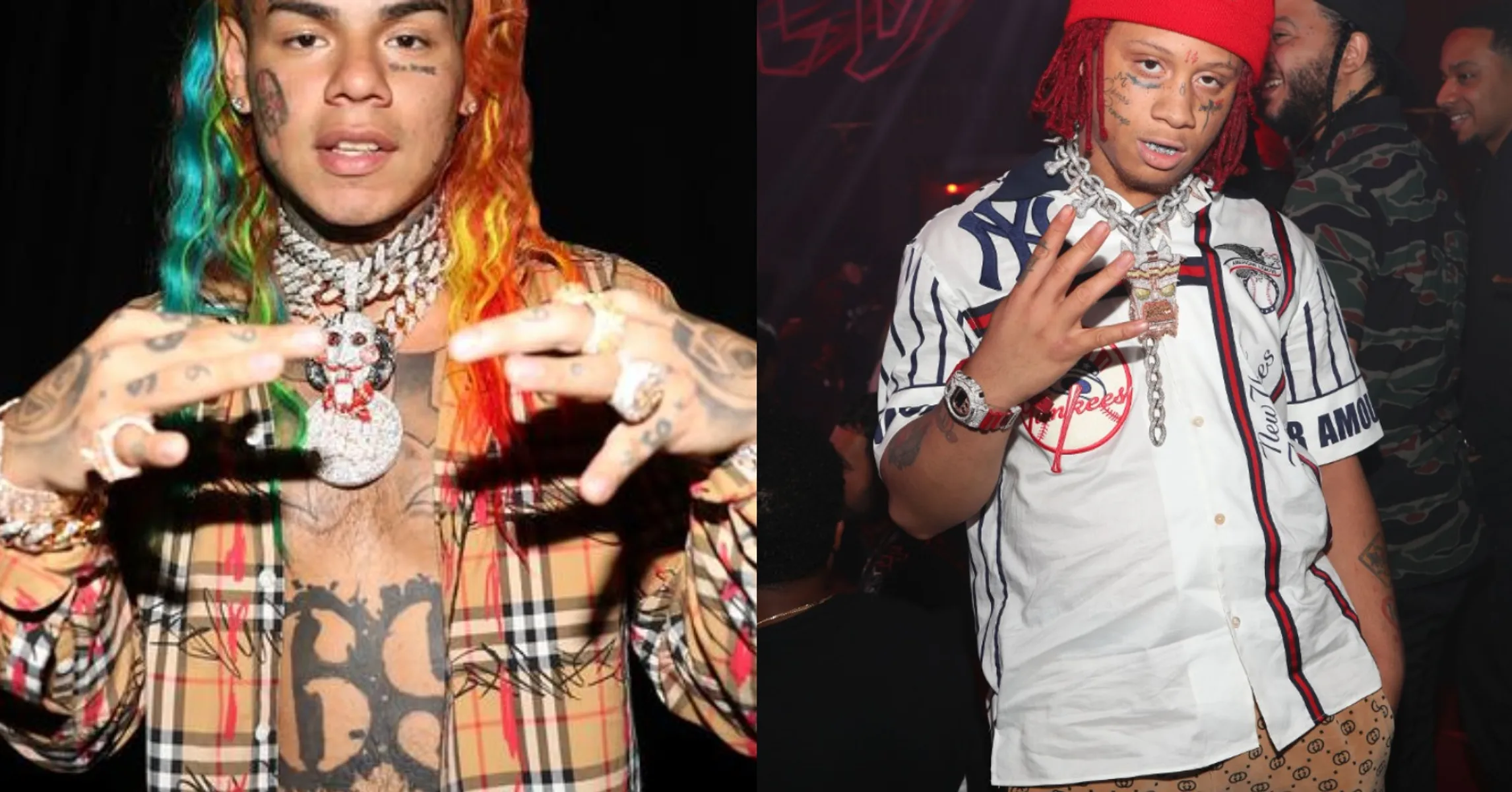 Tekashi 6ix9ine Takes Aim At Trippie Redd In Bed With His Ex-Girlfriend  Aylekz