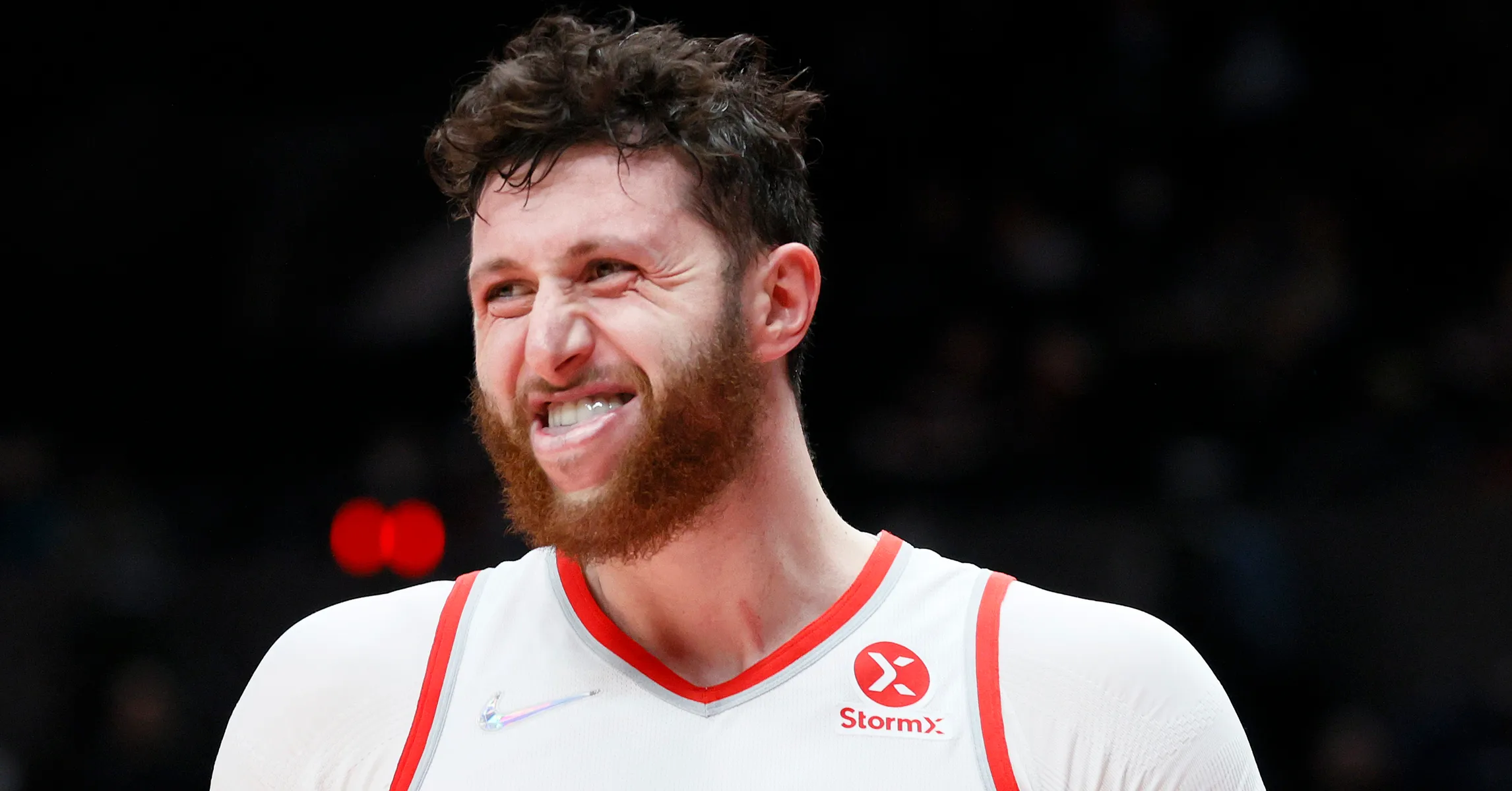 Jusuf Nurkic Chucks Fans Phone During Courtside Standoff