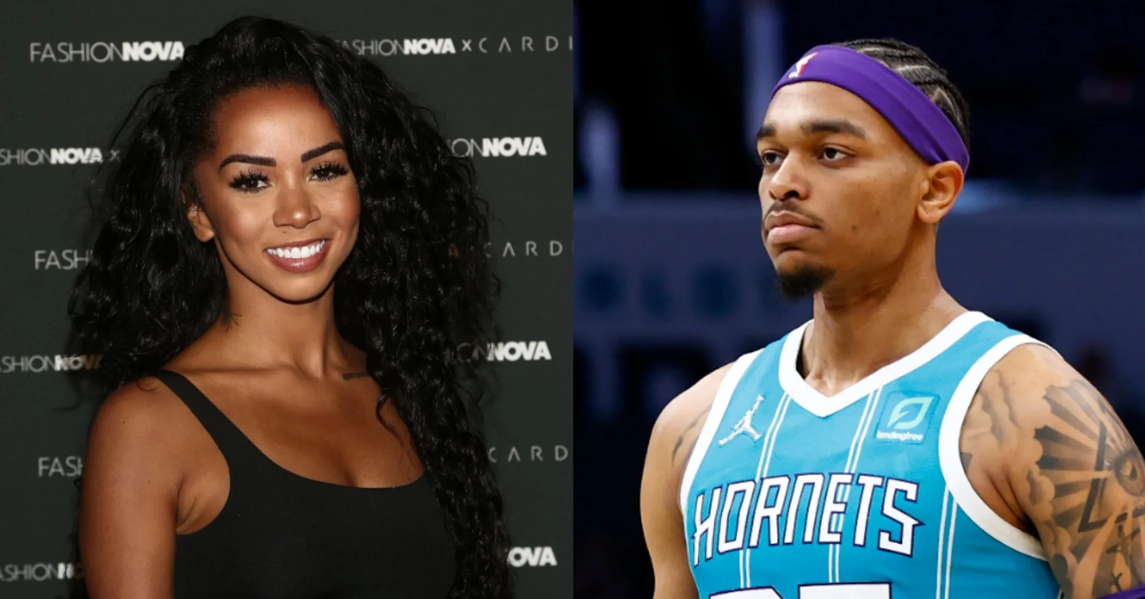 Brittany Renner & PJ Washington Trade Shots On Twitter