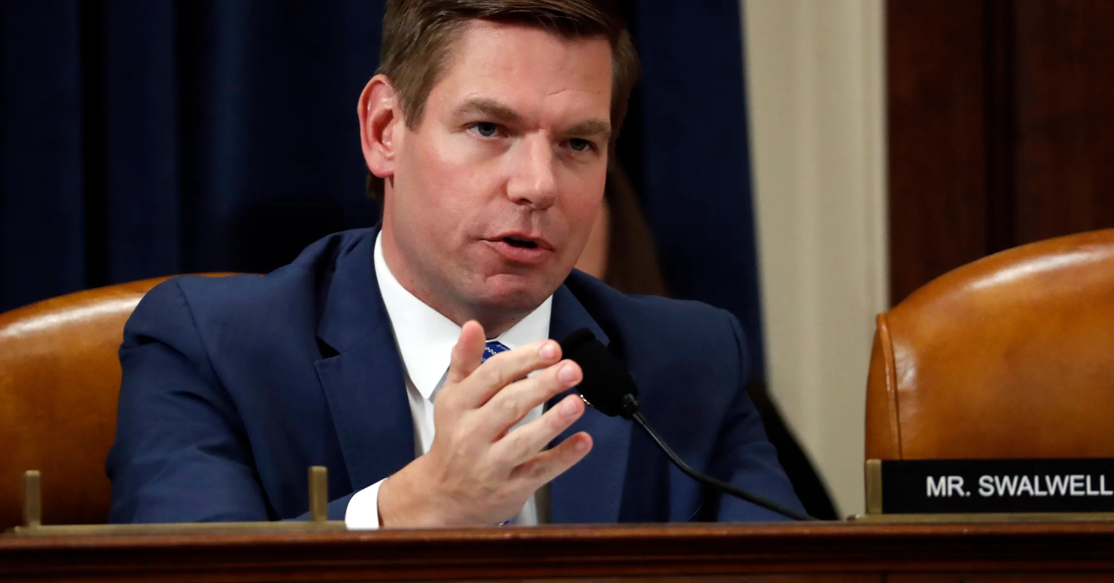 Congressman Eric Swalwell Appears To Fart On Live TV: Watch