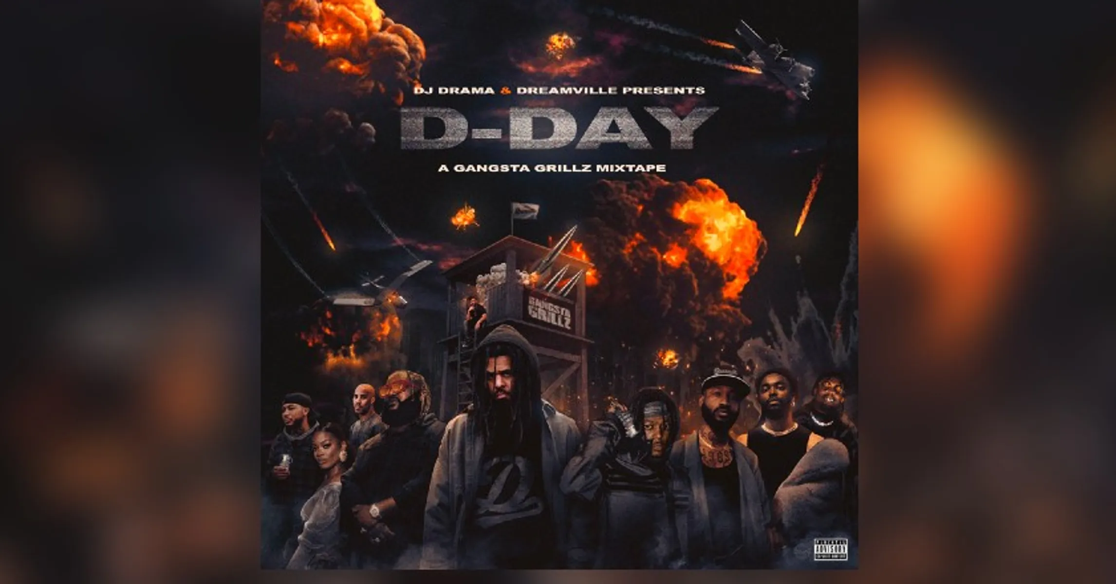 Dj Drama And Dreamville Present D Day A Gangsta Grillz Mixtape 0196