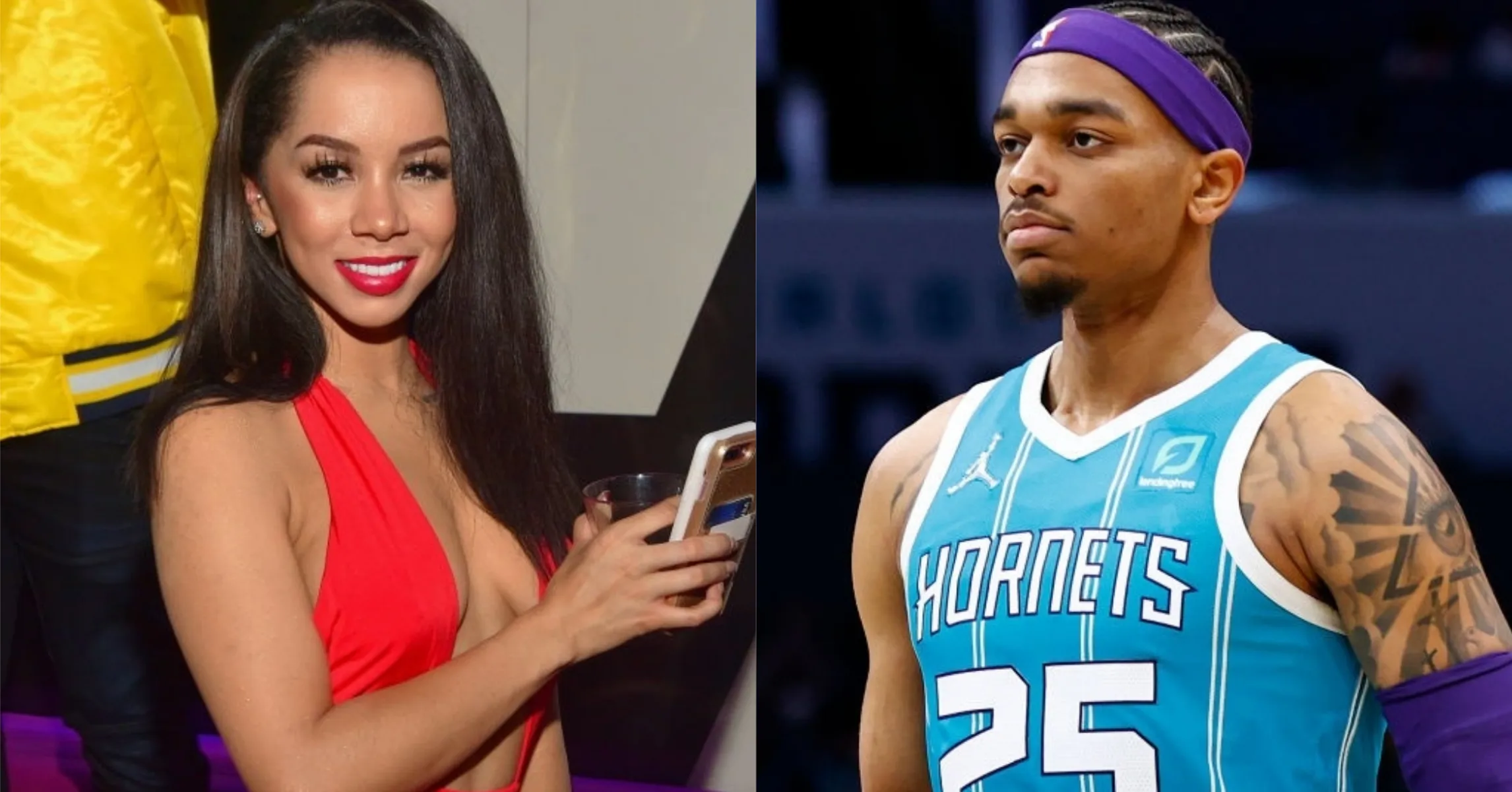 Brittany Renner Trolls PJ Washington After Fans Chant Her Name At Him  During Game