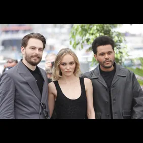 Sam Levinson, Lily-Rose Depp et Abel Tesfaye (The Weeknd)