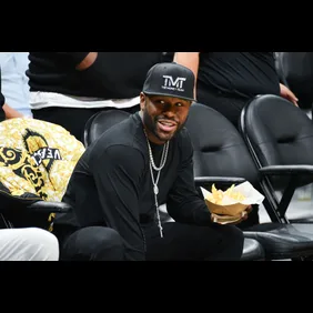 Celebrities At The Los Angeles Clippers Game