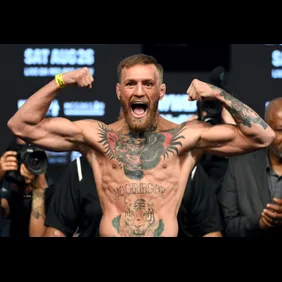 Floyd Mayweather Jr. v Conor McGregor - Weigh-in