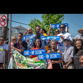 A Street Naming Dedication for MF Doom in Long Beach, New York