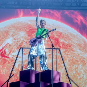 Machine Gun Kelly Performs In The First Day Of Mad Cool