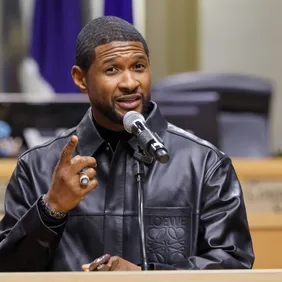 The City Of Las Vegas Honors Usher During Special Presentation