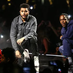 Kendrick Lamar Joins The Weeknd During The "Legends of The Fall Tour" At The Forum