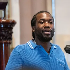New Jersey Governor Murphy Makes Clemency Announcement In Newark With Meek Mill On Juneteenth
