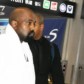 Kanye West and Bianca Censori Arrive In Tokyo