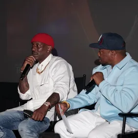 Tyrese Gibson And Chuck Jigsaw Creekmur Candid Conversation And Screening Of "1992"