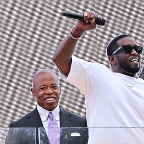 New York City Mayor Presents Sean "Diddy" Combs With Keys To The City