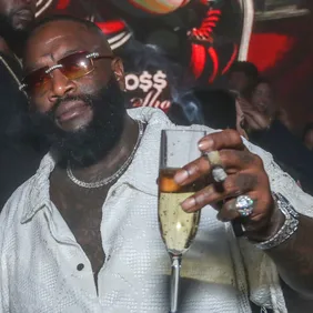 Rick Ross Hosts LIV Nightclub