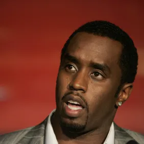 Sean "Diddy" Combs speaks at press confe