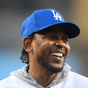 Celebrities At The Los Angeles Dodgers Game