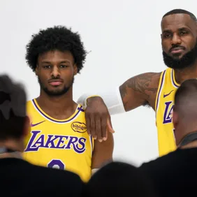 Lakers media day.