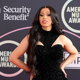 2021 American Music Awards Red Carpet Roll-Out With Host Cardi B