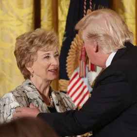 President Trump Attends Women's Empowerment Panel At The White House