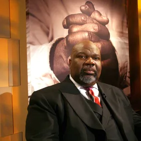 T.D. Jakes and Hezekiah Walker visit the set of "Meet the Faith" - May 3, 2006