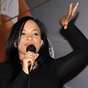 Karrine Steffans Book Signing For "SatisFaction"