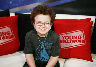 Keenan Cahill Visits Young Hollywood Studio