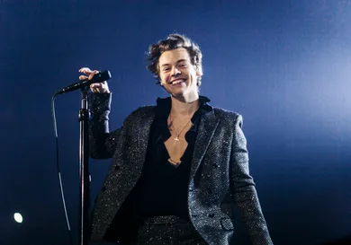 Harry Styles Performs On His European Tour At AccorHotels Arena, Paris