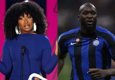 Romelu Lukaku megan thee stallion