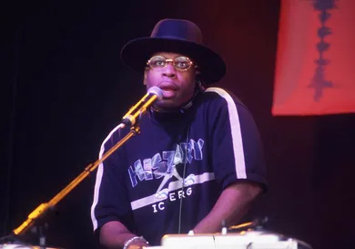 Jam Master Jay Playing With Run DMC Finsbury Park (Respect Festival) London 2001