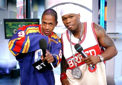 50 Cent Kicks Off MTV's "TRL" High School Week - April 14, 2003