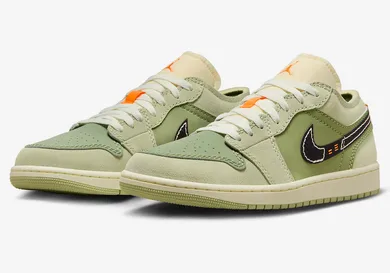 Air-Jordan-1-Low-Craft-SE-“Light-Olive”-Official-Photos1