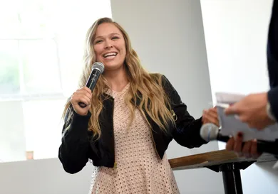 Ronda Rousey Hosts Reebok Women's Luncheon